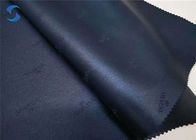 PU Coating 150D Jacquad Polyester Lining Fabrics For Garment Luggages